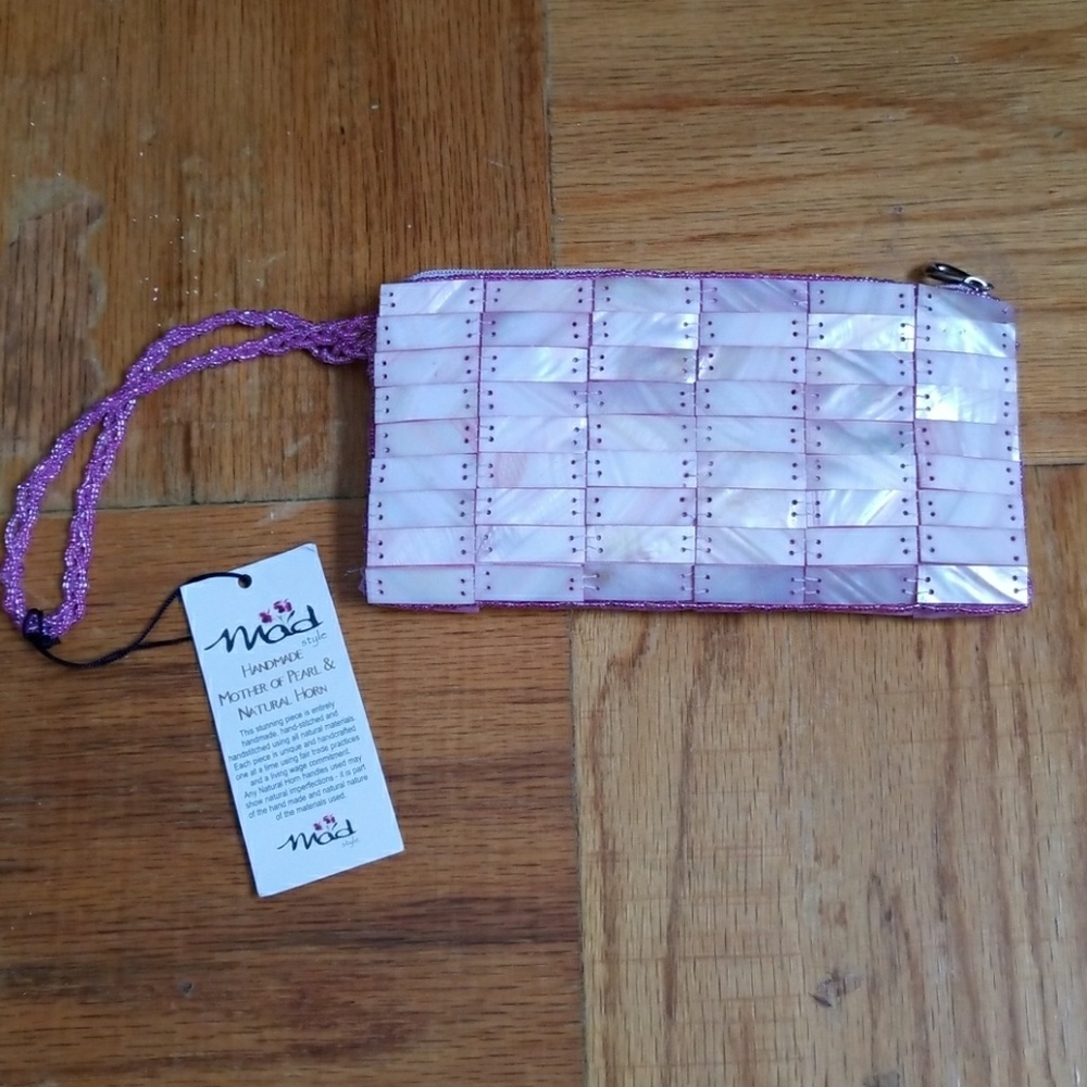 Clutch purse - Mother of Pearl